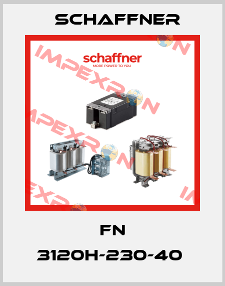 FN 3120H-230-40  Schaffner