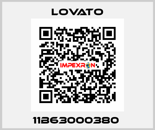 11B63000380  Lovato