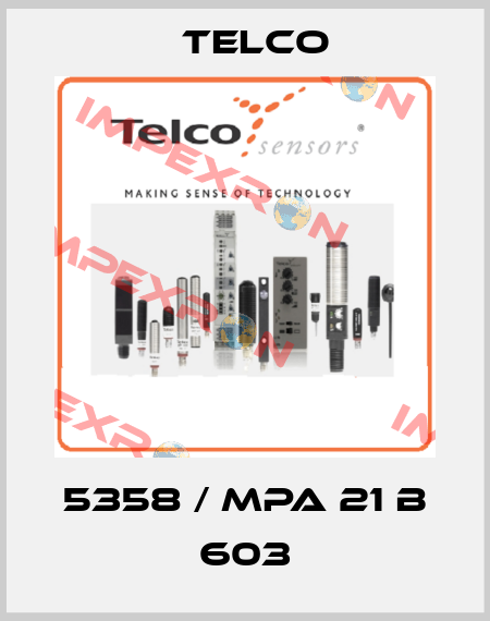 5358 / MPA 21 B 603 Telco