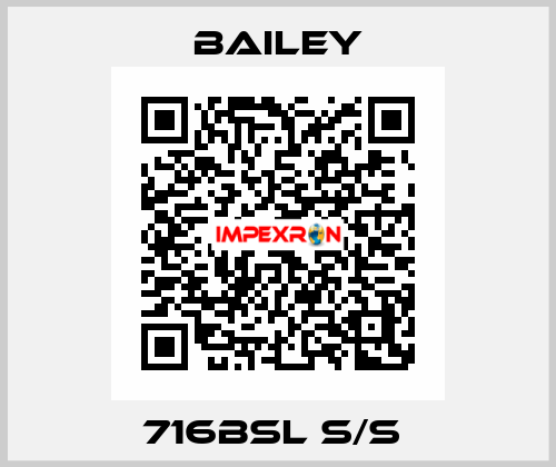 716BSL S/S  Bailey