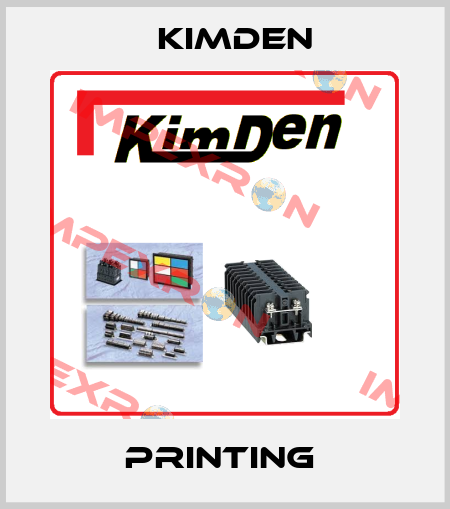 Printing  Kimden
