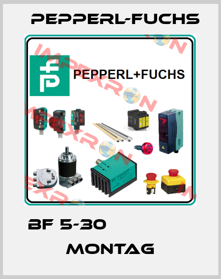 BF 5-30                 Montag Pepperl-Fuchs