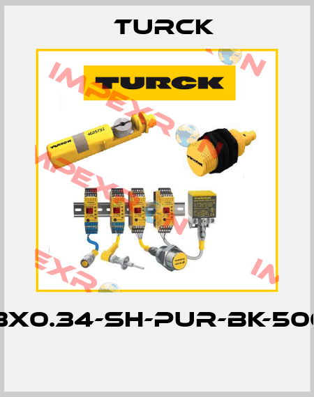 CABLE3X0.34-SH-PUR-BK-500M/TXL  Turck