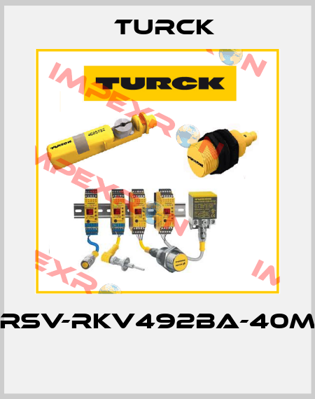 RSV-RKV492BA-40M  Turck