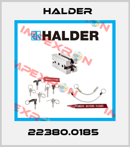 22380.0185  Halder