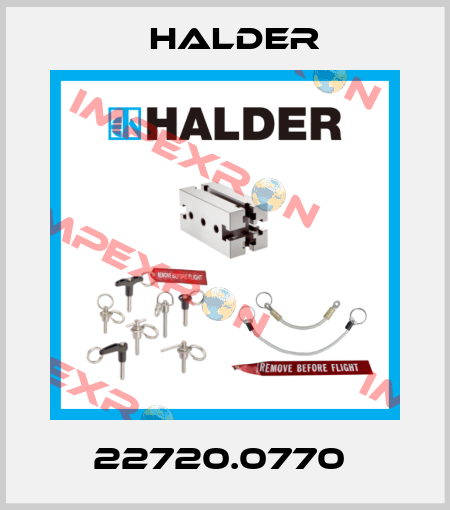 22720.0770  Halder