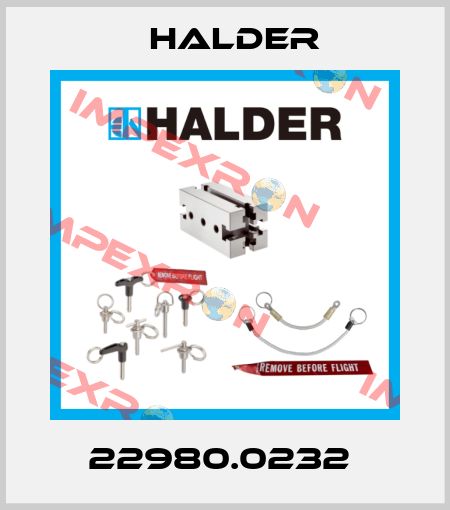 22980.0232  Halder