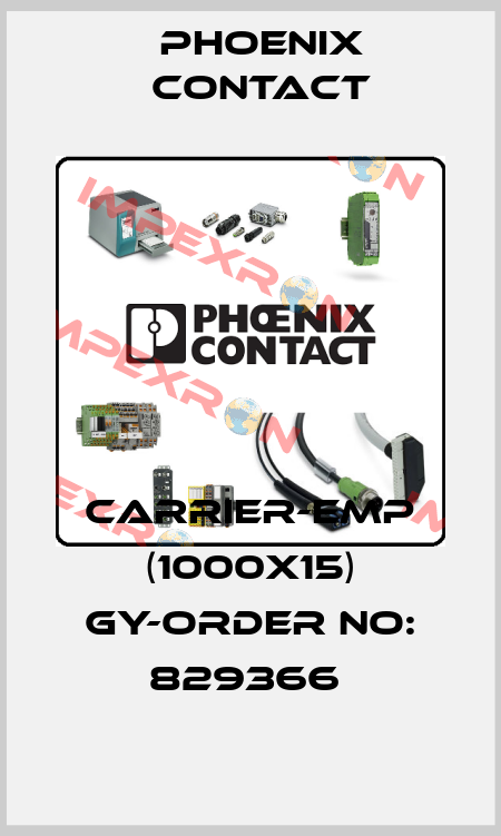 CARRIER-EMP (1000X15) GY-ORDER NO: 829366  Phoenix Contact