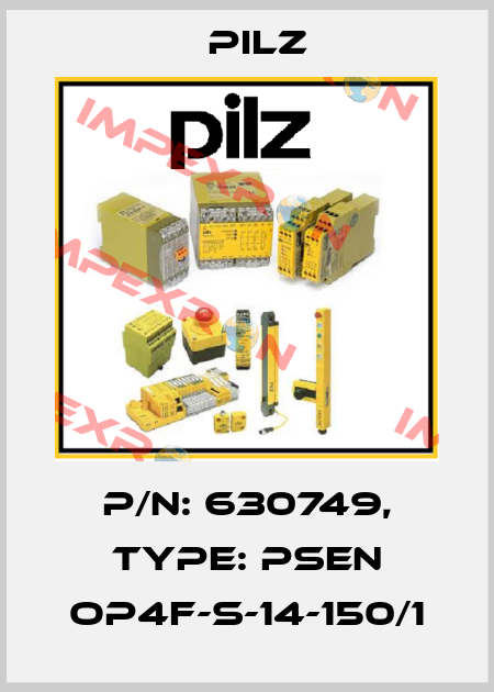 p/n: 630749, Type: PSEN op4F-s-14-150/1 Pilz