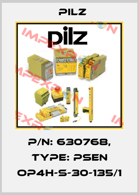 p/n: 630768, Type: PSEN op4H-s-30-135/1 Pilz