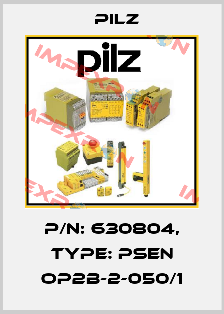 p/n: 630804, Type: PSEN op2B-2-050/1 Pilz