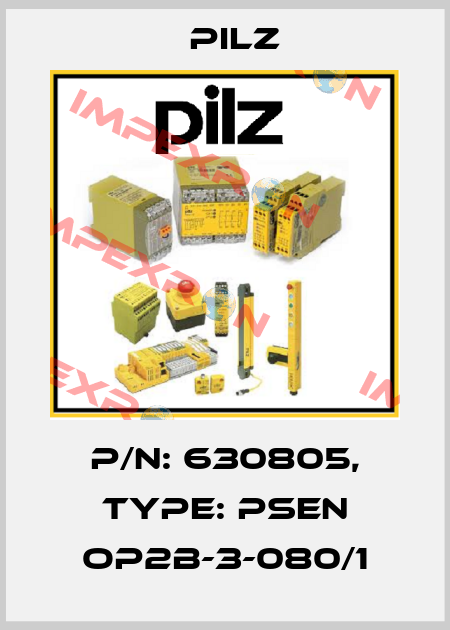 p/n: 630805, Type: PSEN op2B-3-080/1 Pilz