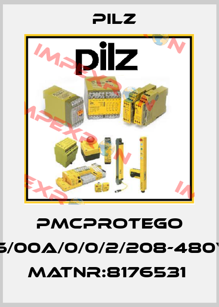 PMCprotego D.06/00A/0/0/2/208-480VAC MatNr:8176531  Pilz