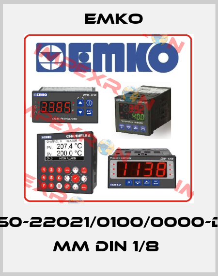 ESM-4950-22021/0100/0000-D:96x48 mm DIN 1/8  EMKO