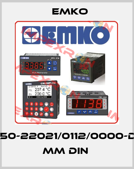 ESM-7750-22021/0112/0000-D:72x72 mm DIN  EMKO