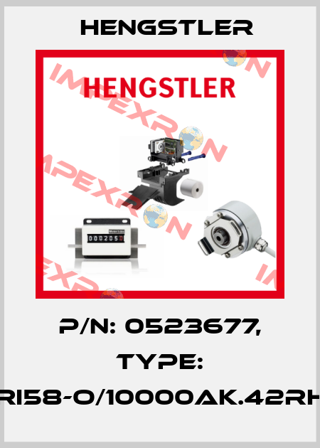 p/n: 0523677, Type: RI58-O/10000AK.42RH Hengstler
