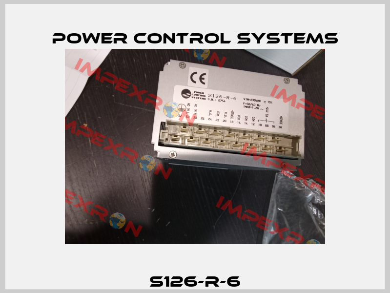 S126-R-6 Power Control Systems