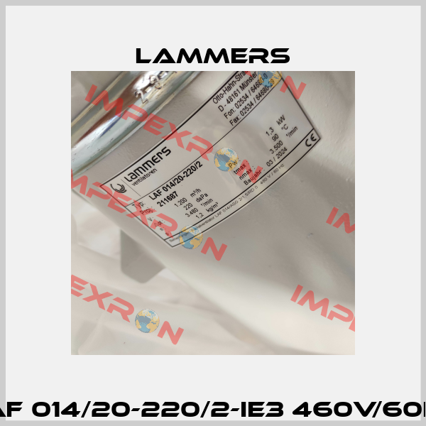 LAF 014/20-220/2-IE3 460V/60Hz Lammers