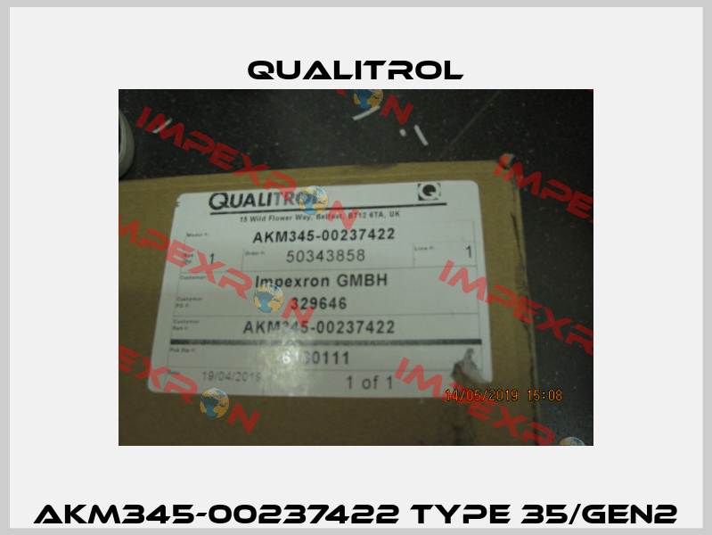 AKM345-00237422 Type 35/GEN2 Qualitrol