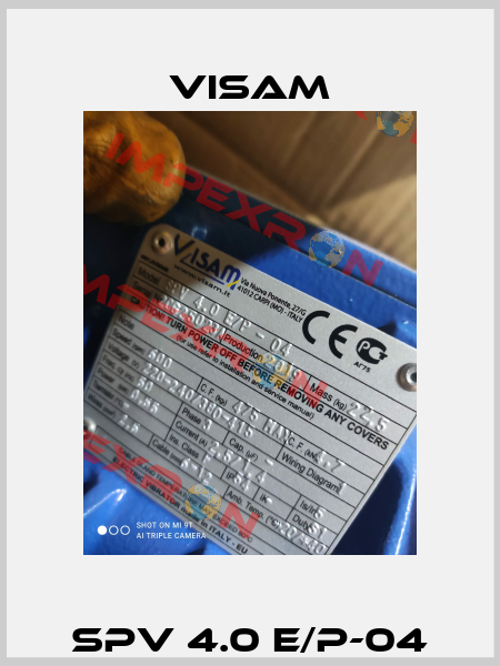 SPV 4.0 E/P-04 Visam
