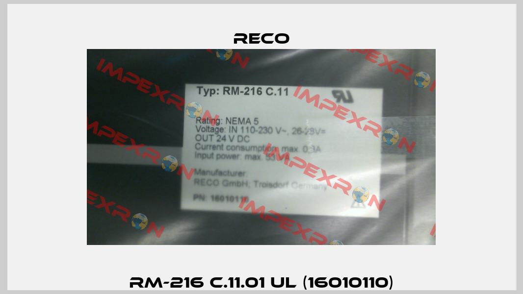 RM-216 C.11.01 UL (16010110) Reco