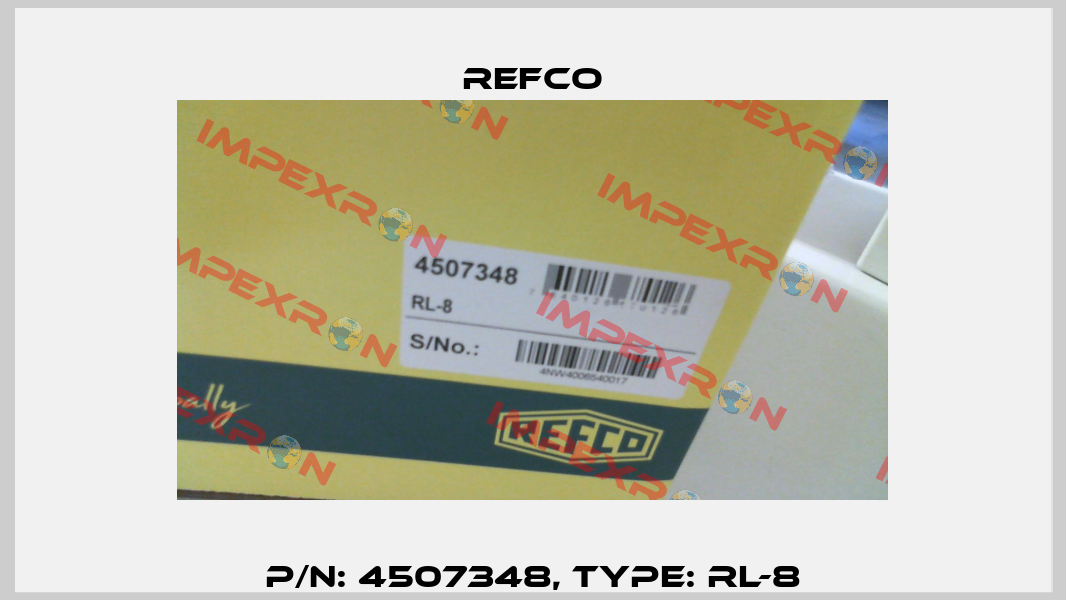 p/n: 4507348, Type: RL-8 Refco
