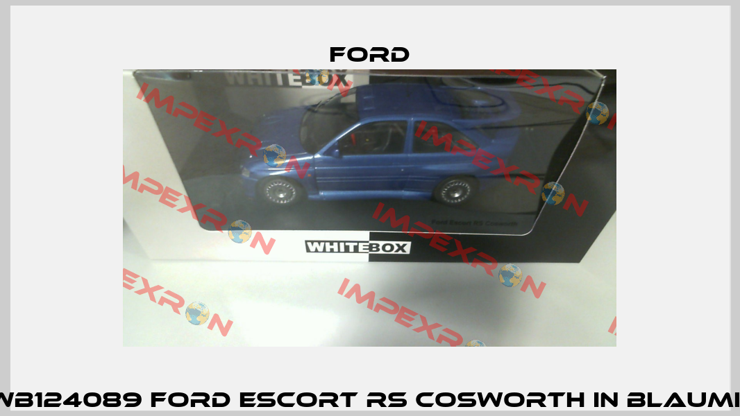 WhiteBox WB124089 Ford Escort RS Cosworth in blaumetallic 1:24 Ford