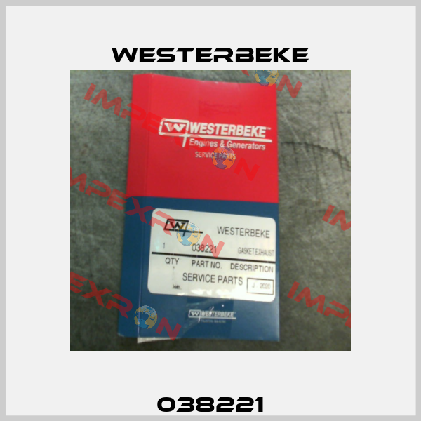 038221 Westerbeke